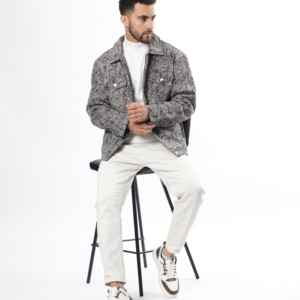 جكيت مرقط مبطن