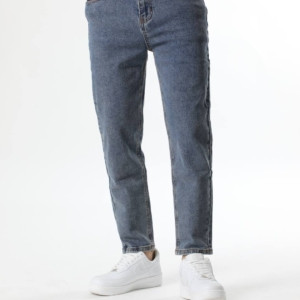 جينز مستقيم مغسول