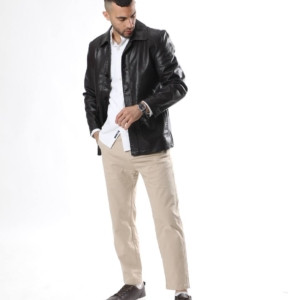 جكيت جلد كلاسيك