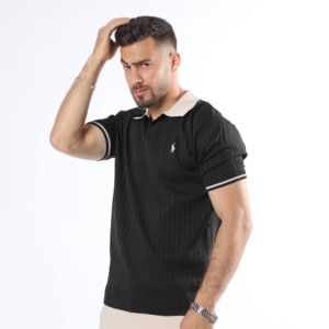 بلوزة بولو مع قبة
